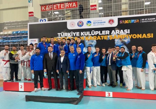 Kağıtspor Karate Erkek-Bayan Takımları Türkiye Şampiyonu oldu