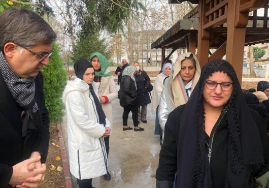Gazeteci Şennur Yıldız'ın annesi son yolculuğuna uğurlandı 