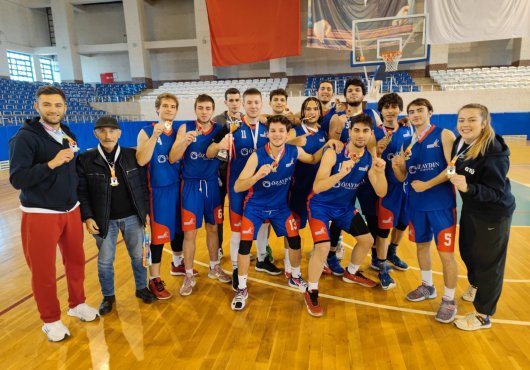 Üniversiteler Bölgesel Ligi Basketbol Müsabakaları Şampiyonu GTÜ 